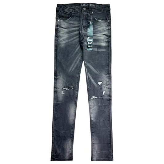 Weekender Black Ash Slim Fit Mens Jeans