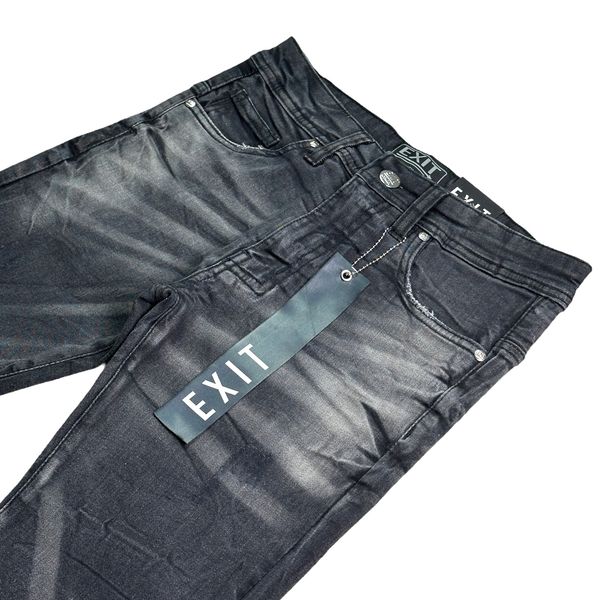 Weekender Black Ash Slim Fit Mens Jeans