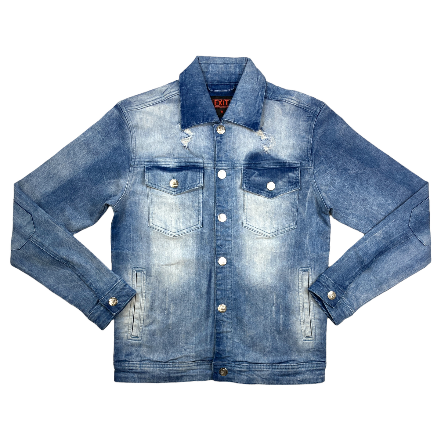 "Iced" Mens Denim Jacket Set