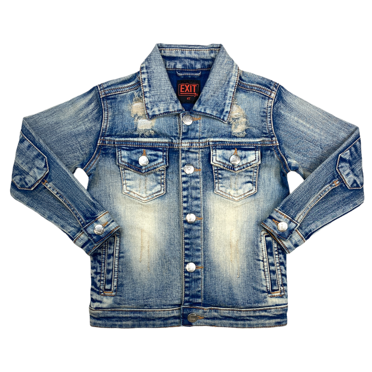 "Sail" Kids Denim Jacket Set