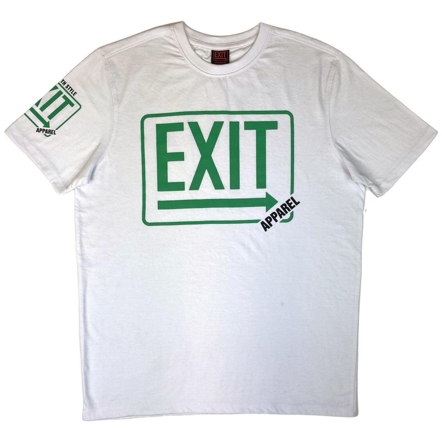 Essential Mens Tee White/Pine