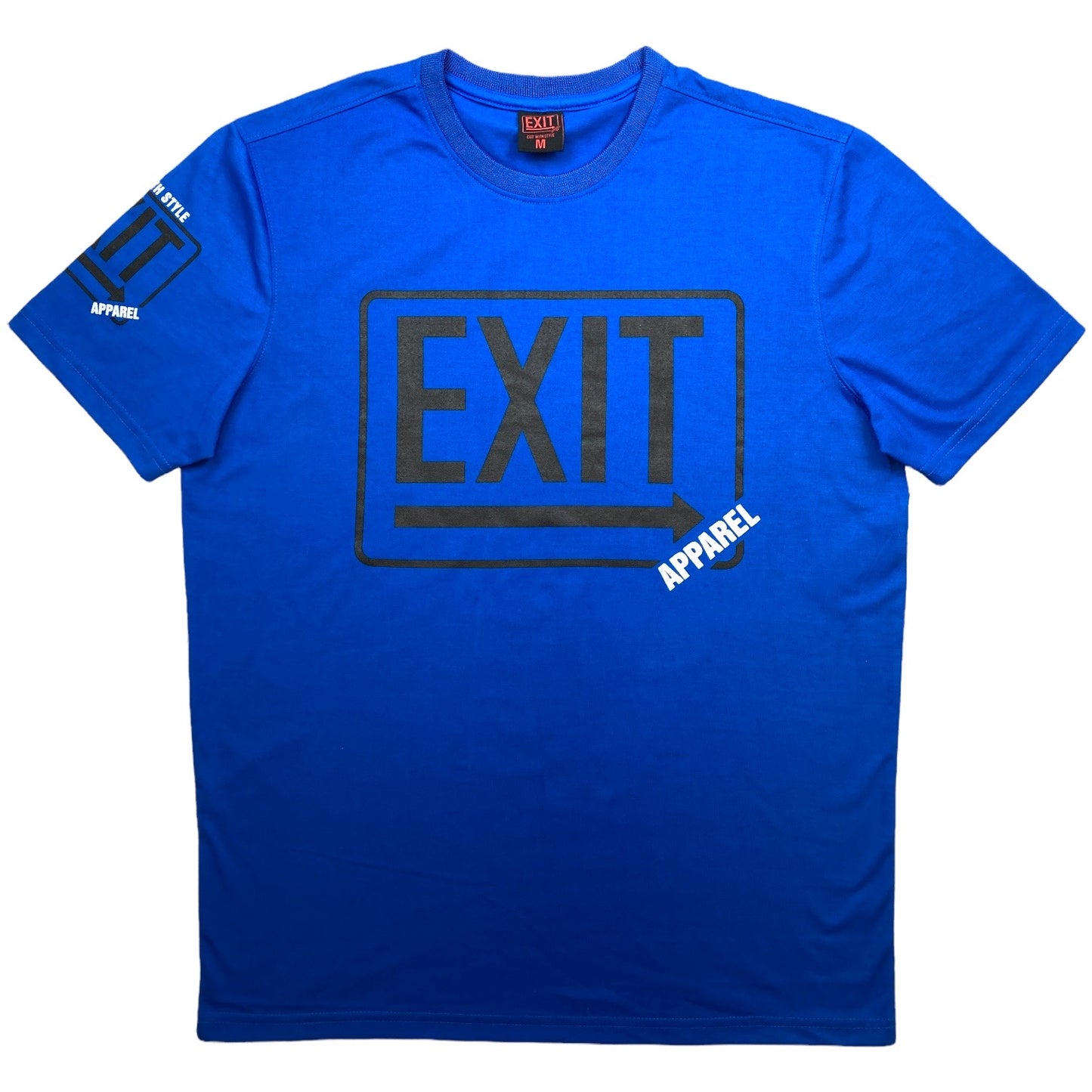 Essential Mens Tee Blue/Black